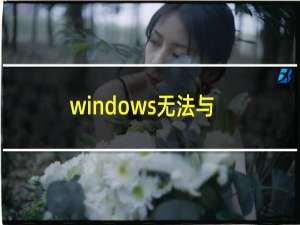 windows无法与设备或资源(主dns服务器)通信