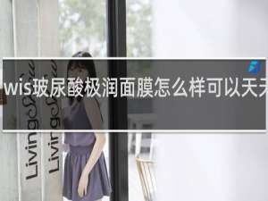 wis玻尿酸极润面膜怎么样可以天天敷吗