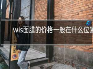 wis面膜的价格一般在什么位置