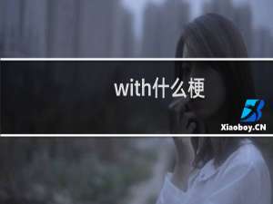 with什么梗