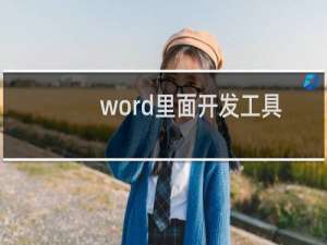 word里面开发工具选项在哪里（word2010开发工具选项卡在哪）