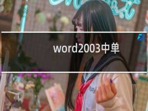 word2003中单元格内文字的行距怎么调整