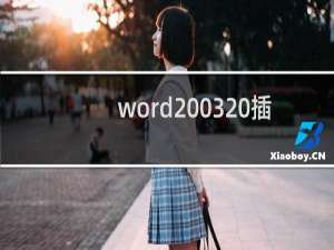 word2003 插入维恩图