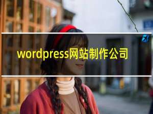 wordpress网站制作公司