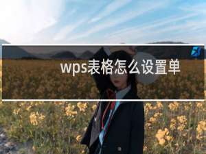 wps表格怎么设置单元格中文本行距
