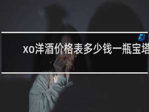 xo洋酒价格表多少钱一瓶宝塔