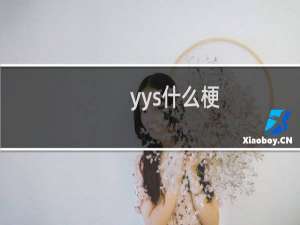 yys什么梗