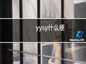 yysy什么梗