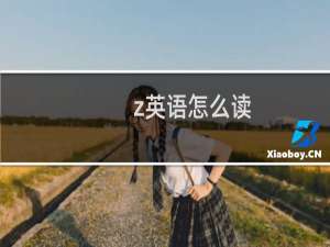 z英语怎么读