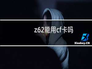 z62能用cf卡吗
