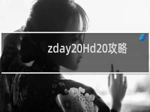 zday Hd 攻略