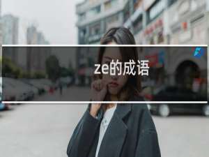 ze的成语