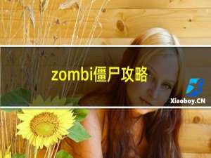 zombi僵尸攻略