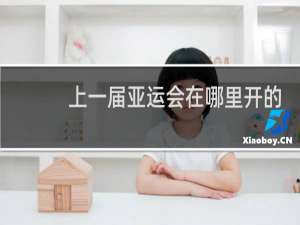 上一届亚运会在哪里开的