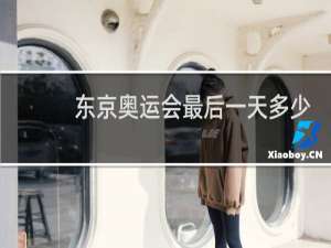 东京奥运会最后一天多少金牌
