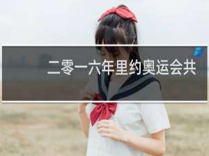二零一六年里约奥运会共有多少枚金牌