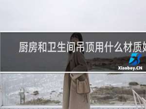 厨房和卫生间吊顶用什么材质好 - 今年厨房流行什么吊顶