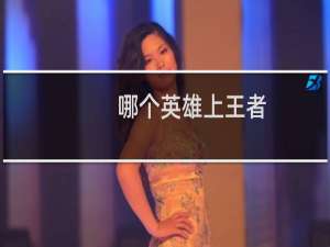 哪个英雄上王者