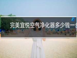 完美宜悦空气净化器多少钱一台 - 完美宜悦空气净化器的功能