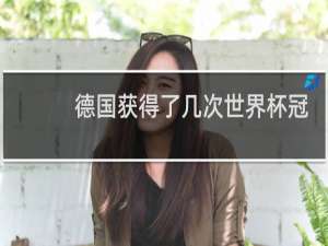 德国获得了几次世界杯冠军