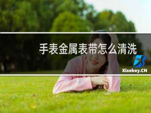 手表金属表带怎么清洗 - 美度手表镀金褪色了