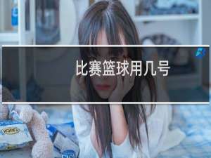 比赛篮球用几号