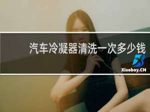 汽车冷凝器清洗一次多少钱 - 汽车冷凝器自己怎么清洗