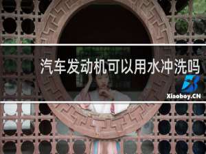 汽车发动机可以用水冲洗吗 - 汽车发动机能不能直接用水洗
