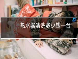 热水器清洗多少钱一台 - 只有两个孔的热水器怎么清洗