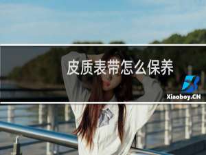 皮质表带怎么保养 - 真皮表带保养用什么油