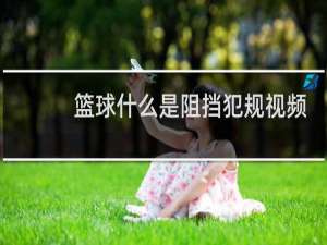 篮球什么是阻挡犯规视频
