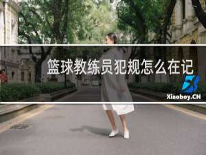 篮球教练员犯规怎么在记录表上填写