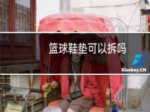 篮球鞋垫可以拆吗