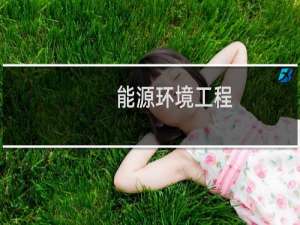 能源环境工程 - 能源与环境系统工程专业