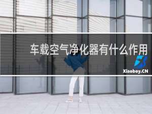 车载空气净化器有什么作用 - 车载空气净化器都是扯淡