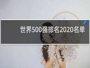 世界500强排名2020名单（中国500强排名2020名单）
