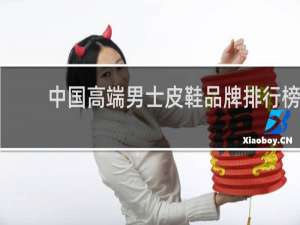 中国高端男士皮鞋品牌排行榜（中国男皮鞋十大名牌）