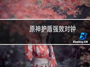 原神护盾强效对钟离有用吗