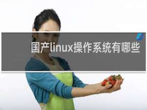 国产linux操作系统有哪些
