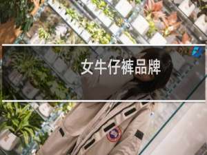 女牛仔裤品牌（女牛仔裤品牌排行榜前10名）