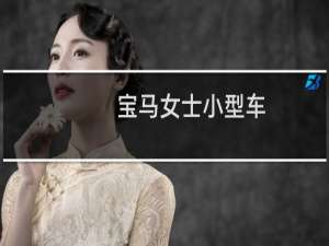 宝马女士小型车