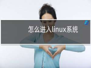 怎么进入linux系统