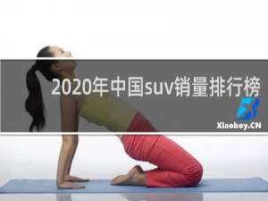 2020年中国suv销量排行榜（2020款suv销量排行榜）