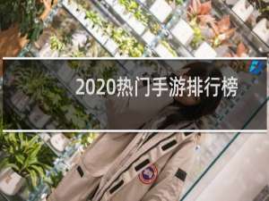 2020热门手游排行榜（2020年手游排行榜前十名）