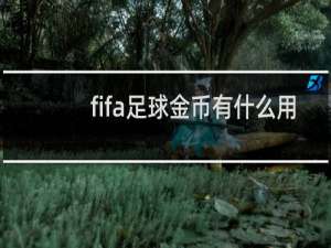 fifa足球金币有什么用