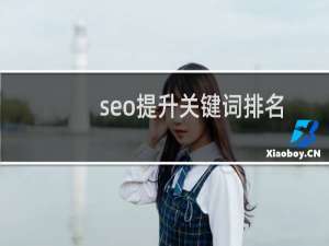 seo提升关键词排名（）