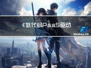 《低代码PaaS驱动集团企业数字化创新白皮书》-低代码PaaS应对行业集团企业数字化应用的需求（制造）