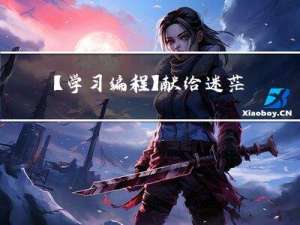 【学习编程】献给迷茫中的你，教你如何快速入门编程，如何从编程小百到 IT 巨佬？零基础自学请收下这份学习指南（经验分享）