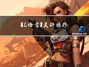 【C语言】文件操作