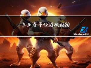 三亚春节旅游攻略2014